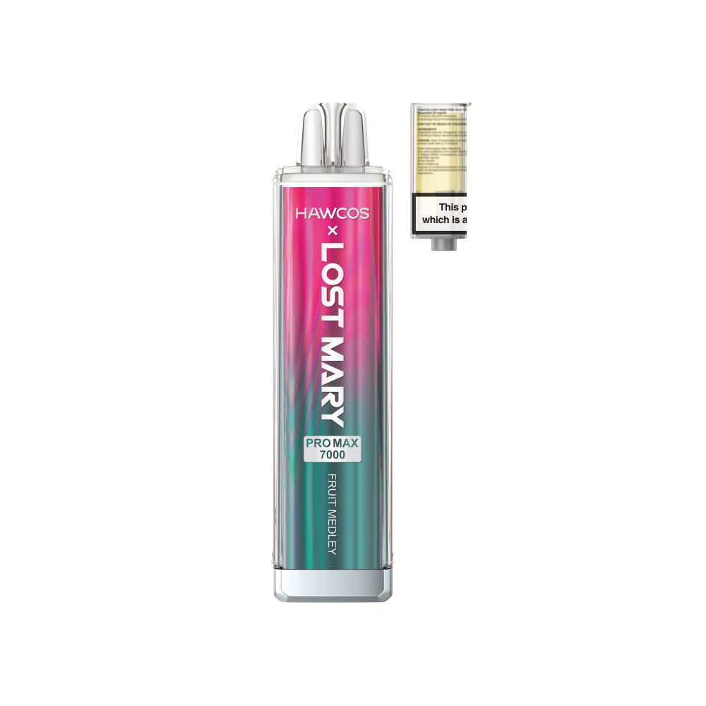 Lost Mary x Hawcos Pro Max 7000 Prefilled Pod Vape - Box of 10 Lost Mary x Hawcos Pro Max 7000 Prefilled Pod Vape - Box of 10