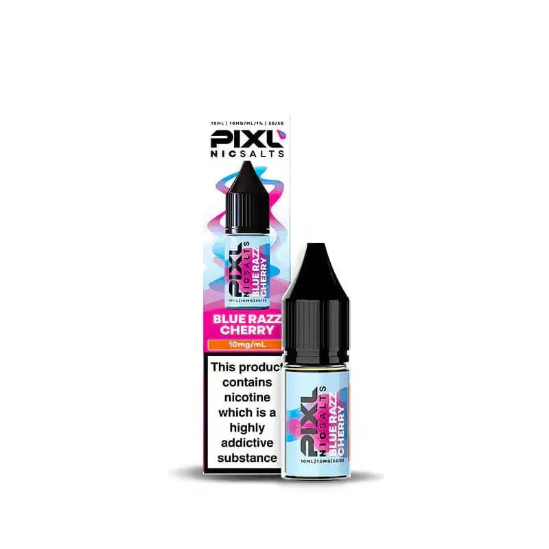 PIXL Nic Salt 10ml E - Liquids Box of 10 - Blue Razz Cherry