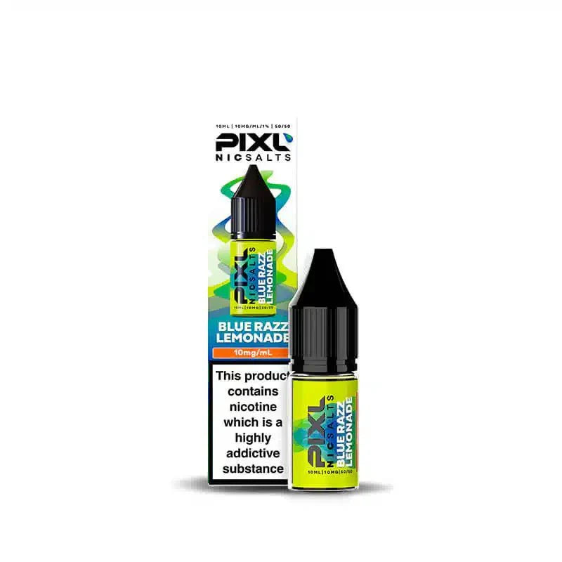 PIXL Nic Salt 10ml E - Liquids Box of 10 - Blue Razz Lemonade