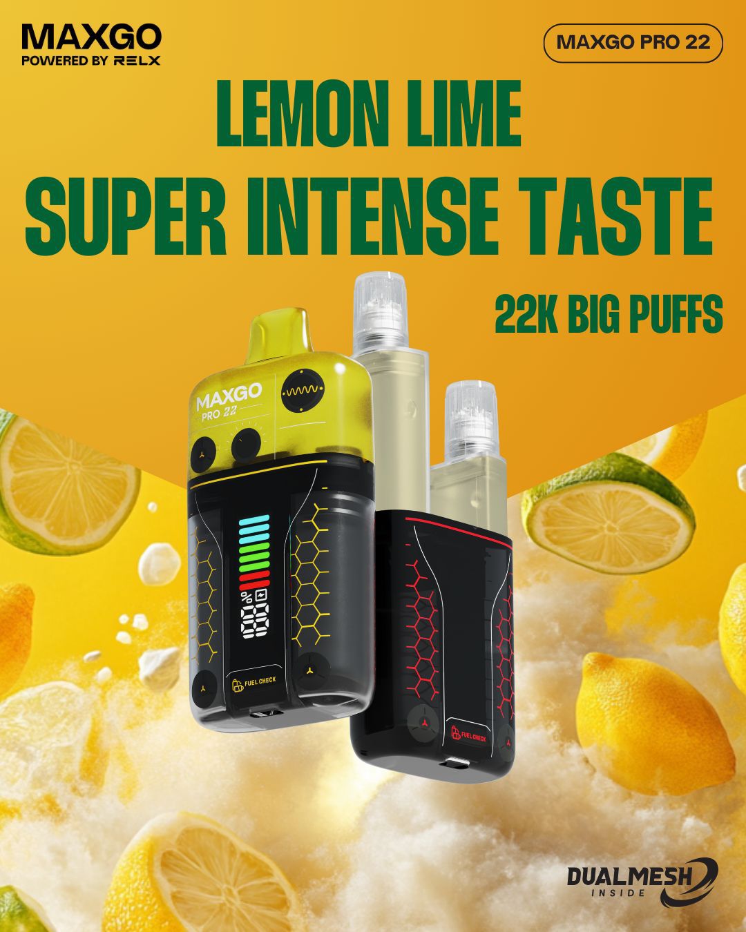 RELX Maxgo 22k Prefilled Pod Vape RELX Maxgo 22k Prefilled Pod Vape