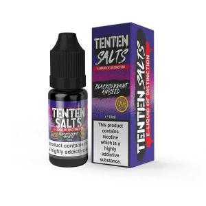 TenTen Salts - 10ml - Nic Salt - E-Liquid (Pack of 10) - YD VAPE STORE