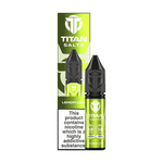bulk wholesale Titan Nic Salts 10ml E - liquids Pack of 10 - Lemon Lime
