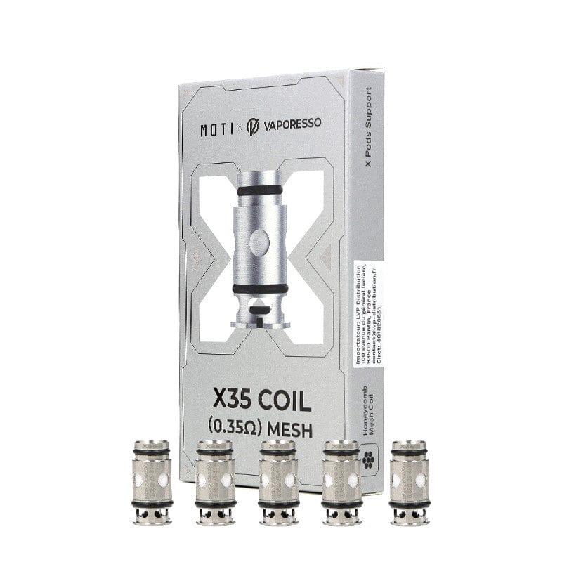 Vaporesso - X35 - 0.35Ohm Mesh Replacement Coils - 5pack - YD VAPE STORE