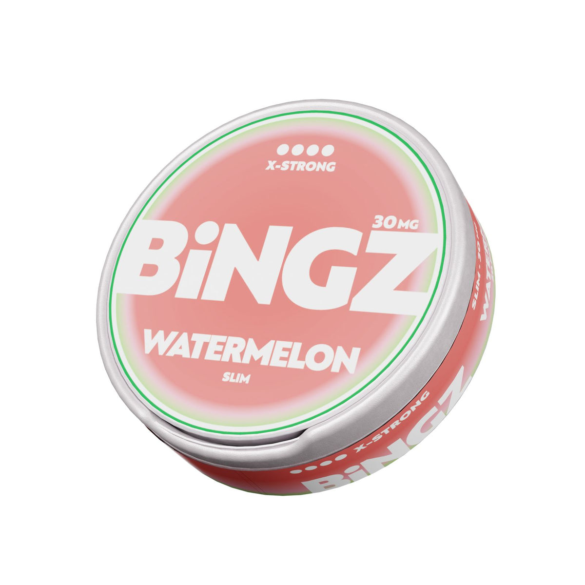 BiNGZ Nicotine Pouches Singles 60 mg/g 30 mg/pouch