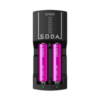 EFEST SODA DUAL BATTERY CHARGER - YD VAPE STORE