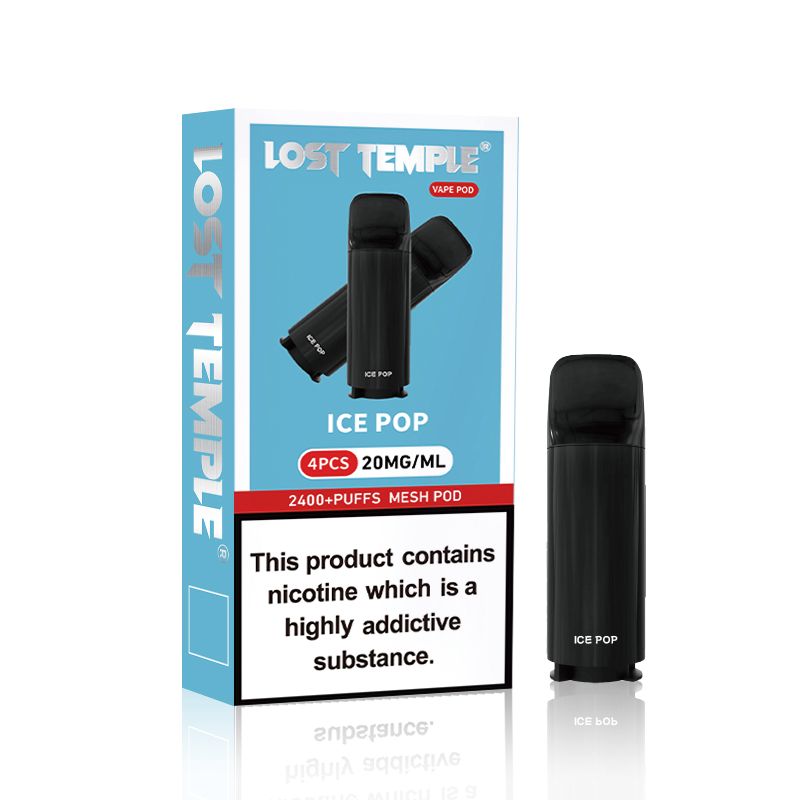 Lost Temple 2400 Puffs Pre-filled Pods - Pack of 4