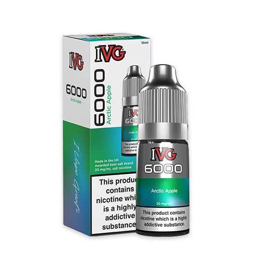 IVG 6000 Nic Salt 10ml Bottle Box of 10 - Mcr Vape Distro