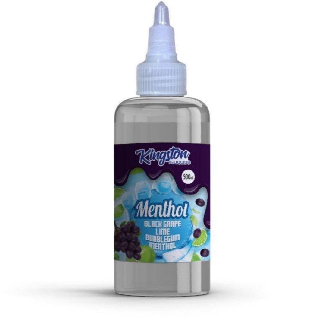 Kingston E-liquids Menthol 500ml Shortfill - YD VAPE STORE