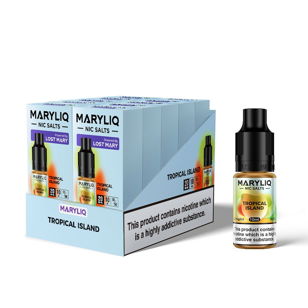 Lost Mary Maryliq Nic Salts 10ml - (Box of 10) Lost Mary Maryliq Nic Salts 10ml - (Box of 10)