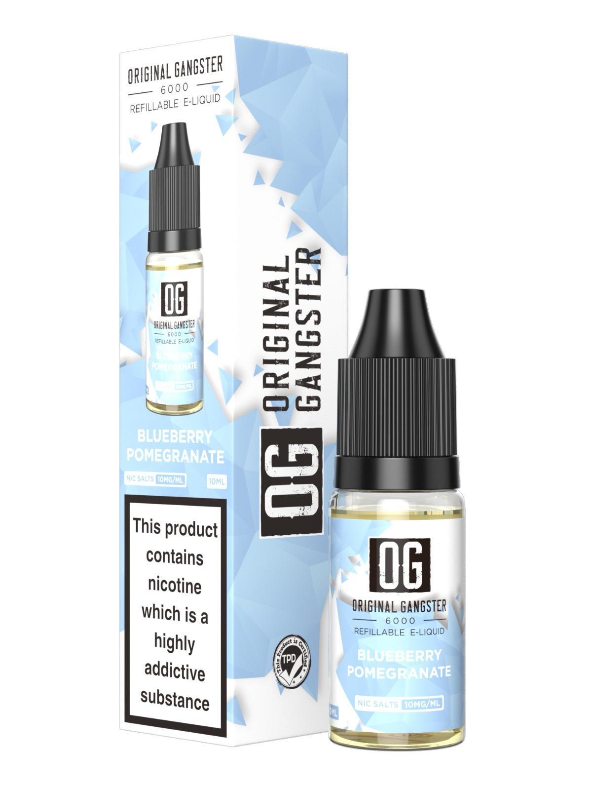 OG Original Gangster 6000 Salt 10ml ( Box of 10 ) OG Original Gangster 6000 Salt 10ml ( Box of 10 )