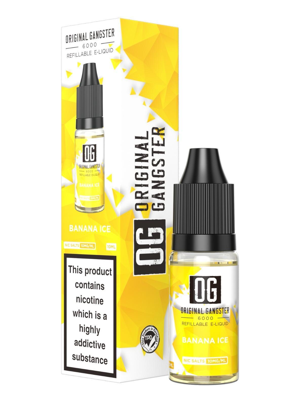 OG Original Gangster 6000 Salt 10ml ( Box of 10 ) OG Original Gangster 6000 Salt 10ml ( Box of 10 )