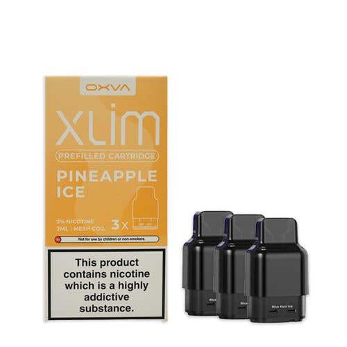 Oxva Xlim Prefilled E-liquid Pods Cartridges - Pack of 3 Oxva Xlim Prefilled E-liquid Pods Cartridges - Pack of 3