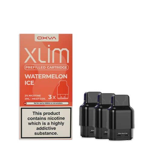 Oxva Xlim Prefilled E-liquid Pods Cartridges - Pack of 3 Oxva Xlim Prefilled E-liquid Pods Cartridges - Pack of 3