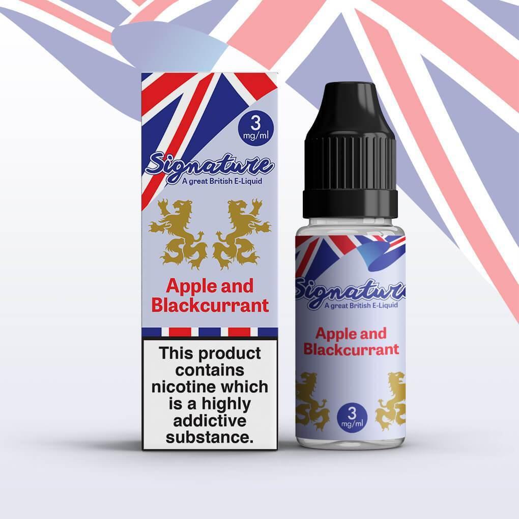 Signature - Apple And Blackcurrant - 10ml (Pack of 10) - YD VAPE STORE