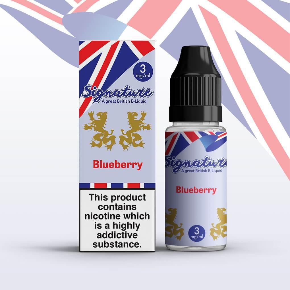Signature - Blueberry - 10ml (Pack of 10) - YD VAPE STORE