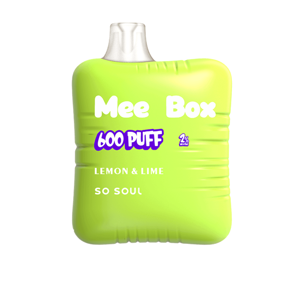 So Soul Mee Box 600 Disposable Vape Puff Pod Pack of 10 - YD VAPE STORE