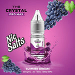 The Crystal Pro Max Vape Nic Salts 10ml - Box of 10 - YD VAPE STORE
