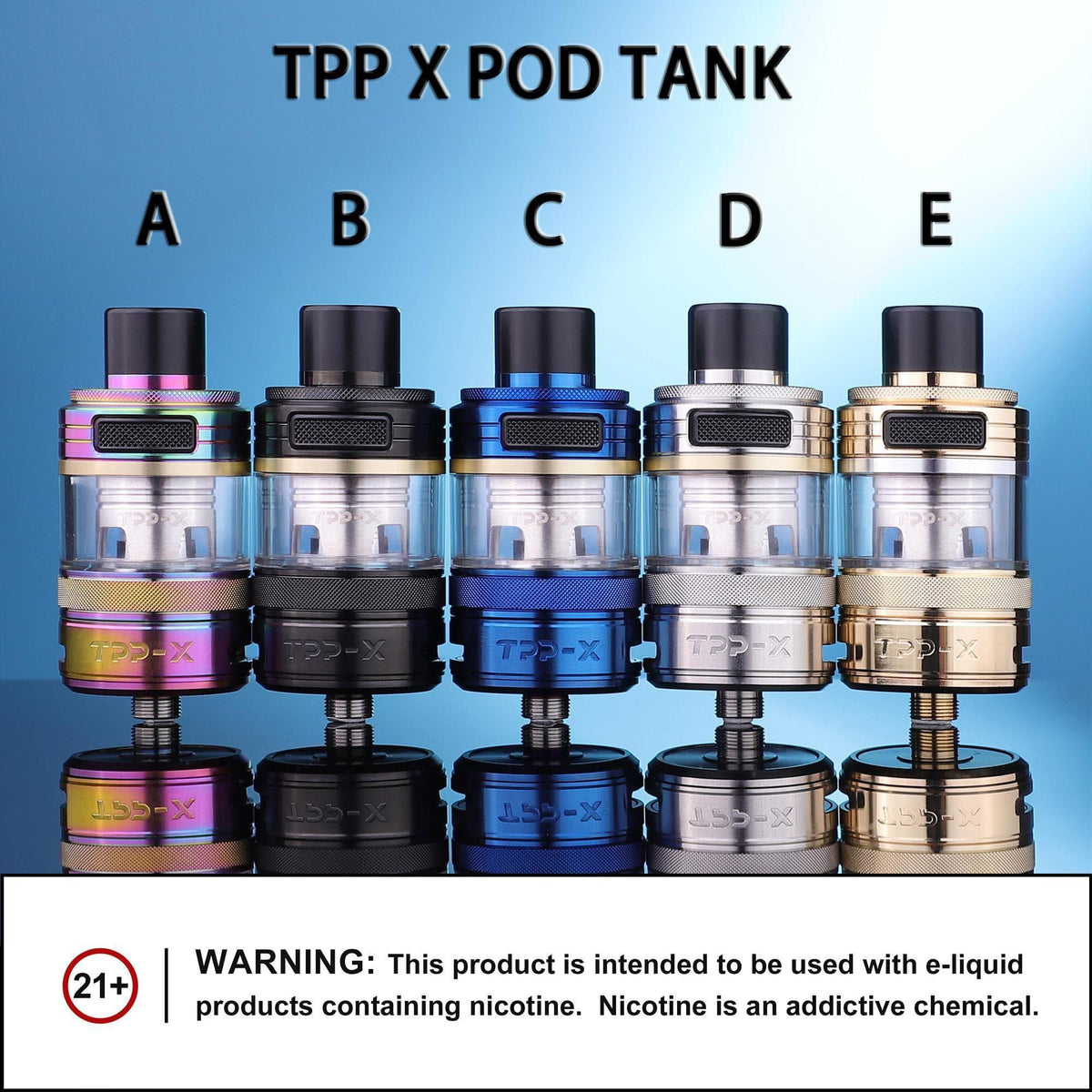 Voopoo TPP X Pod Tank - YD VAPE STORE