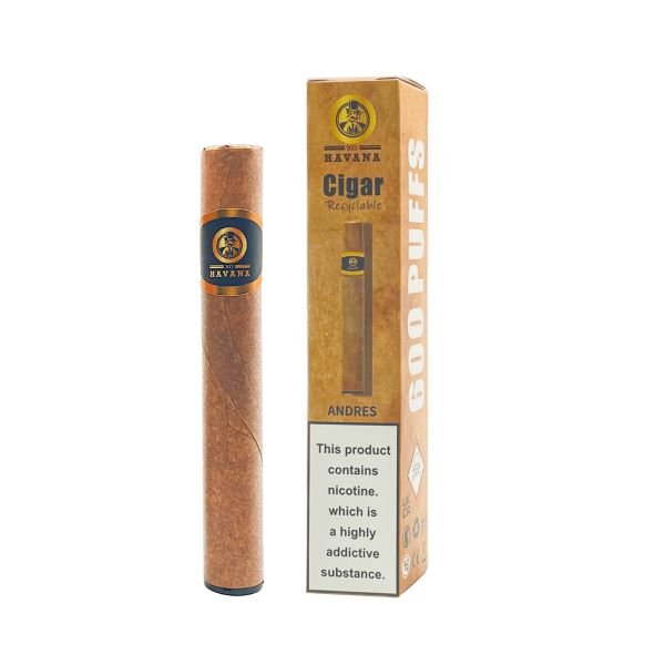 XO Havana Cigar 600 Disposable Vape Puff Pod Box of 10 - #Simbavapeswholesale#